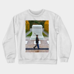 Soldier at the Tomb of the Unknowns Crewneck Sweatshirt